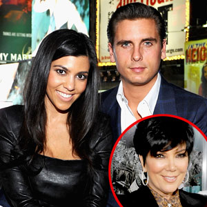 Kourtney Kardashian, Scott Disick, Kris Jenner Kourtney Kardashian, Scott Disick, Kris Jenner